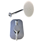 SET DOCCIA CON SOFFIONE DOCCIA E MISCELATORE INCASSO CON DEVIATORE