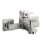 MISCELATORE VASCA/DOCCIA ESTERNO INOX